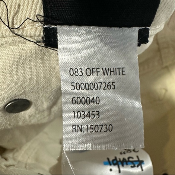 Ksubi Women's Nine 0++ Off White High Rise Ankle Crop Jean. Sz: 28 - Picture 9 of 9